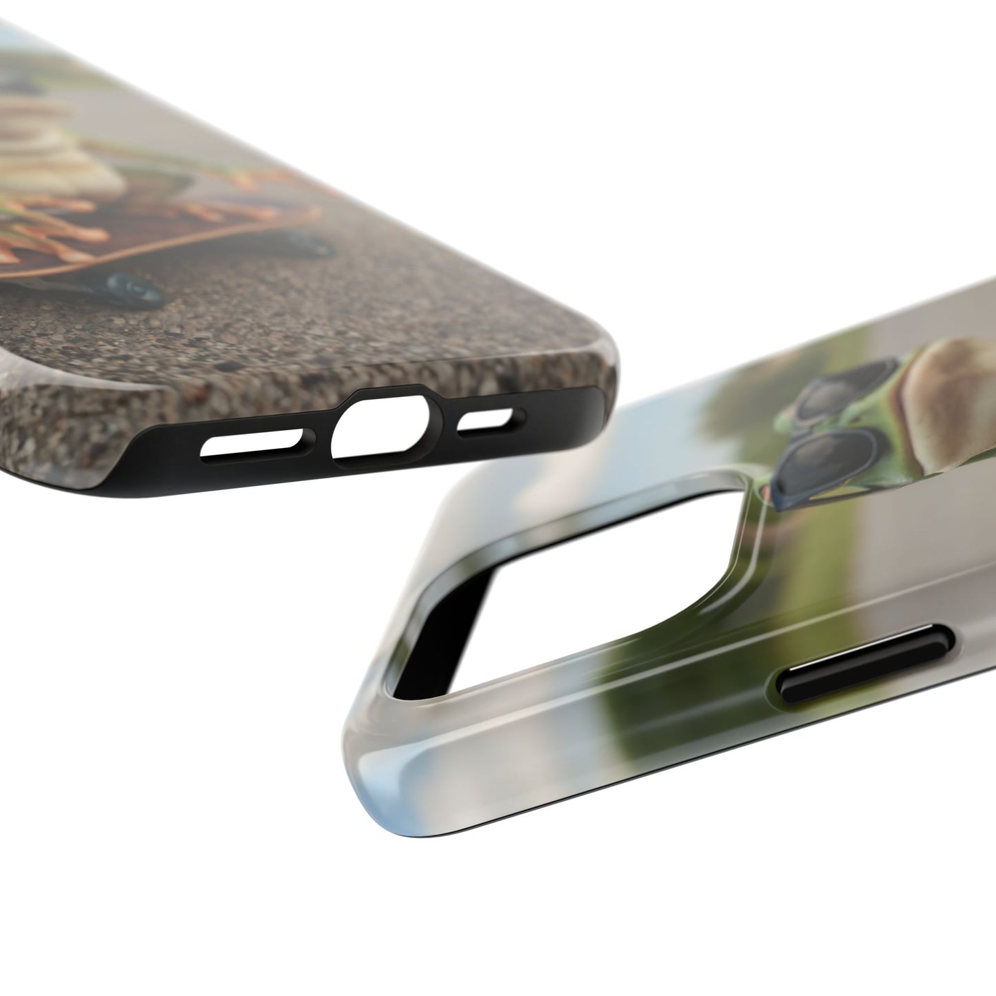 Cool Frog Skateboard Phone Case - Tough and Stylish Protection
