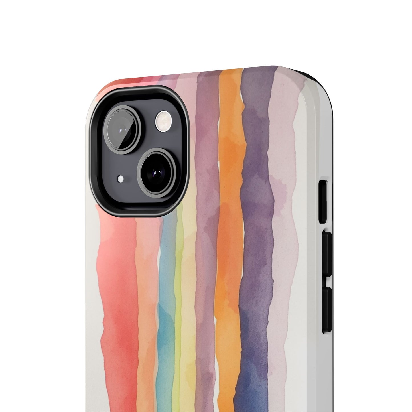 Colorful Watercolor Tough Phone Case - Stylish and Durable Cover for Creative Souls