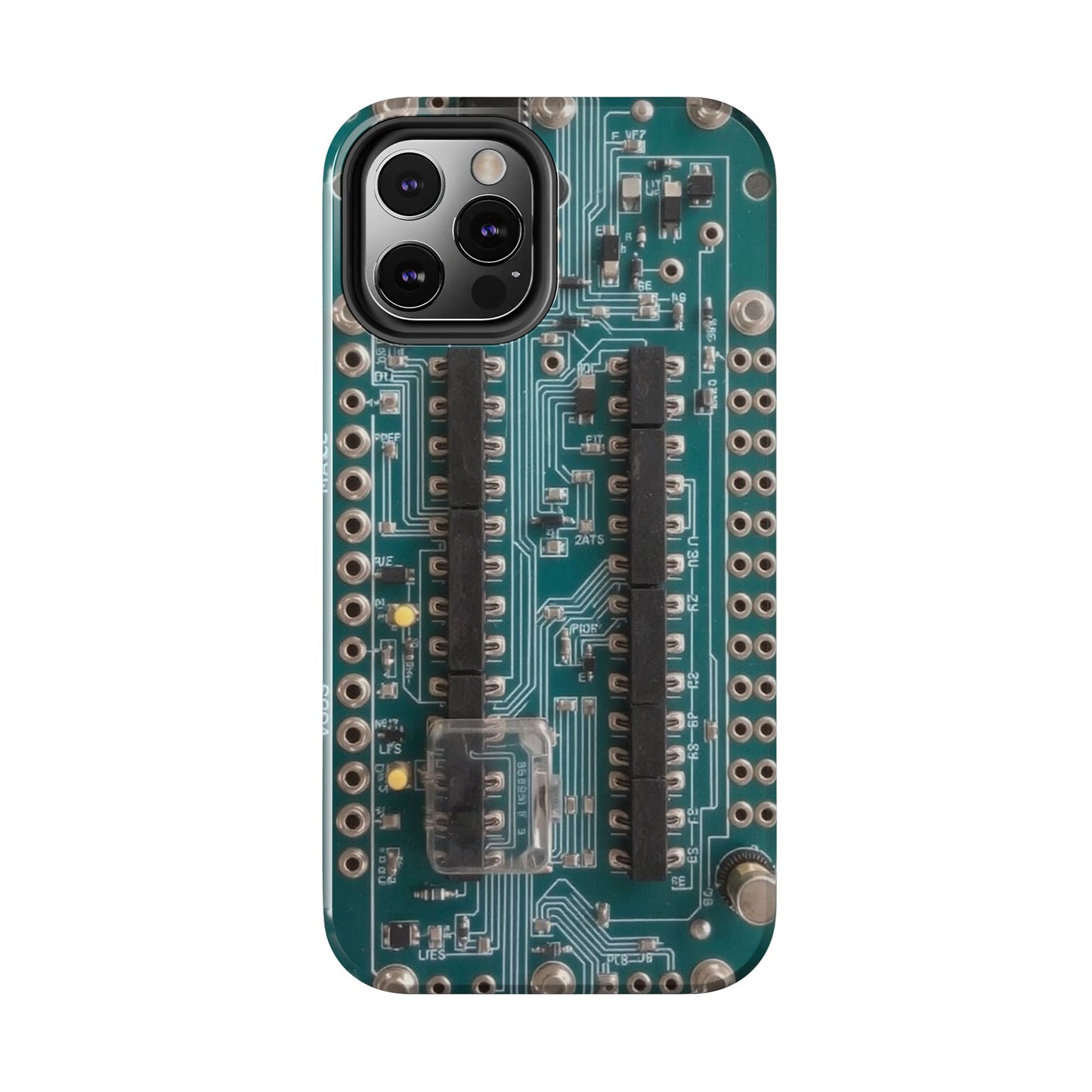 Old Circuits Design Tough Phone Case - for iPhone