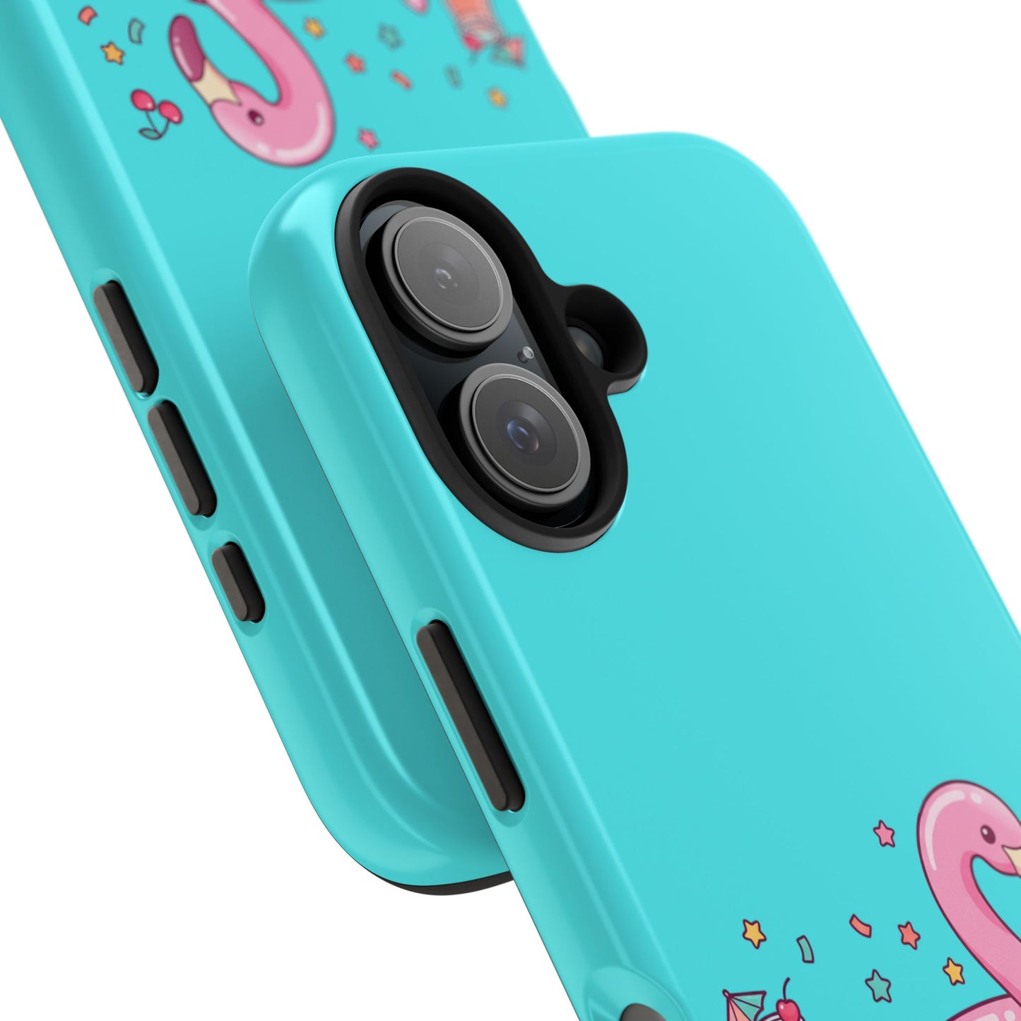 Flamingo Pool Party iPhone Case