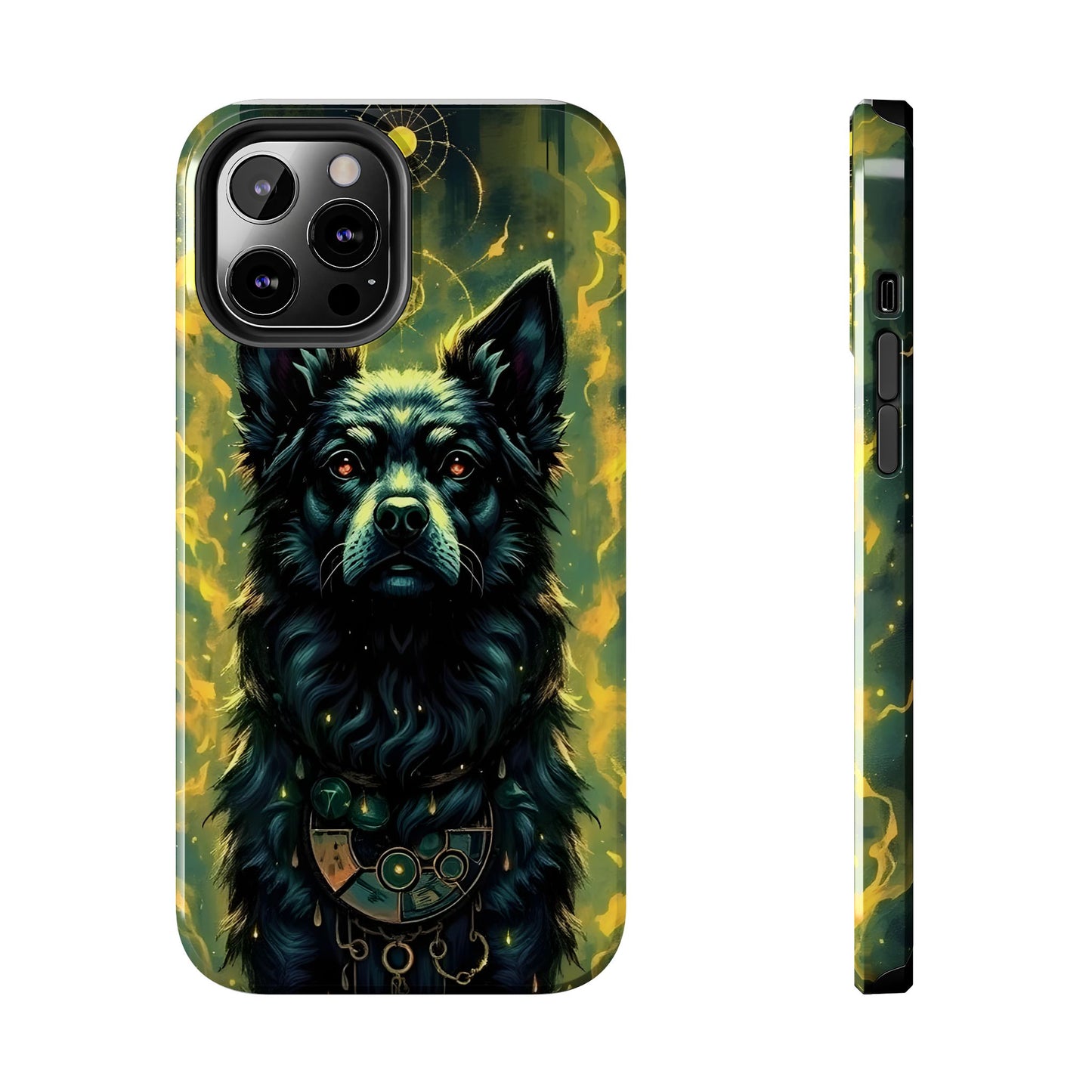 Mystical Dog Tribe Phone Case - Tough and Stylish for Pet Lovers - for iPhone