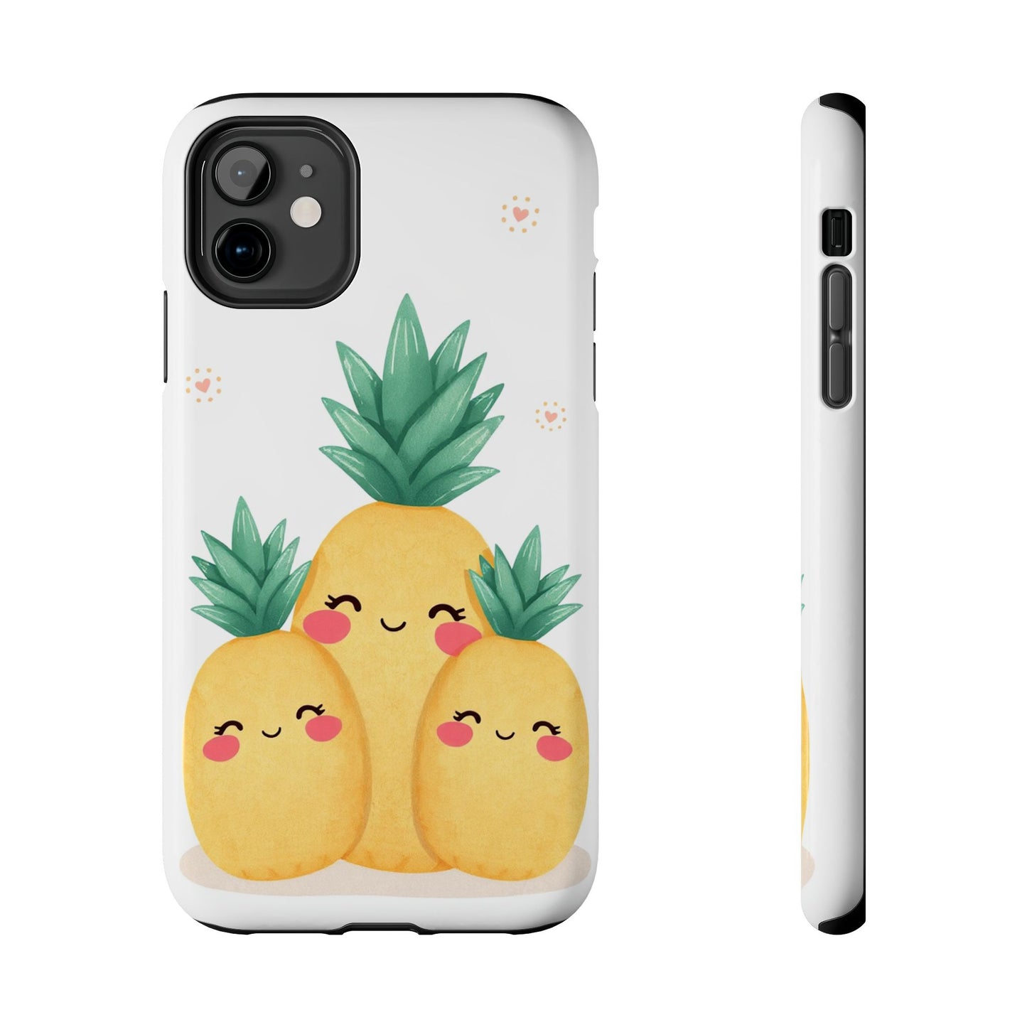 Cute Pineapple Tough Phone Cases | Fun Gift for Pineapple Lovers | Summer Vibes | Durable Phone Protection | Quirky Phone Accessory