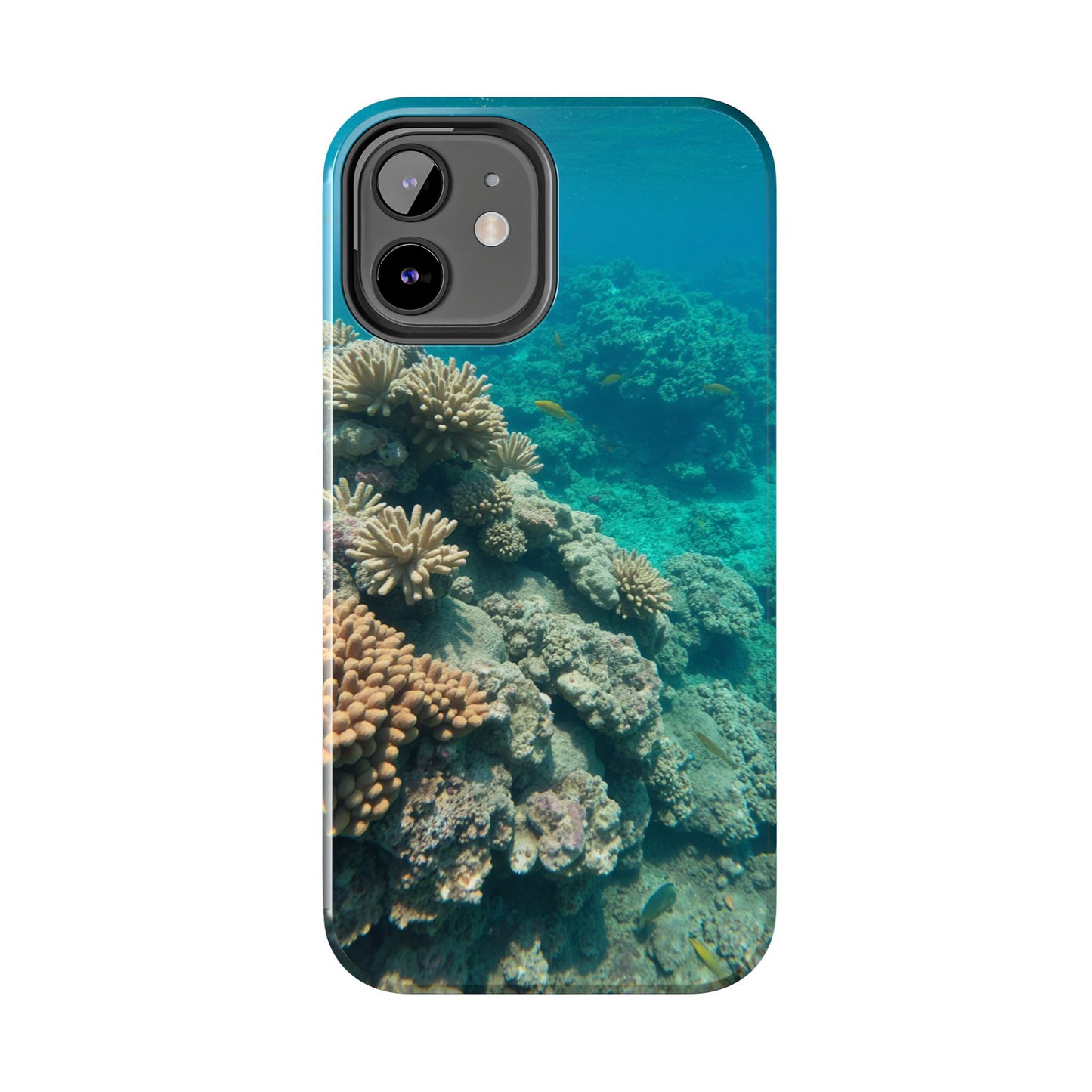 Coral Reef Tough Phone Case - Ocean Vibes Protection for Adventure Lovers