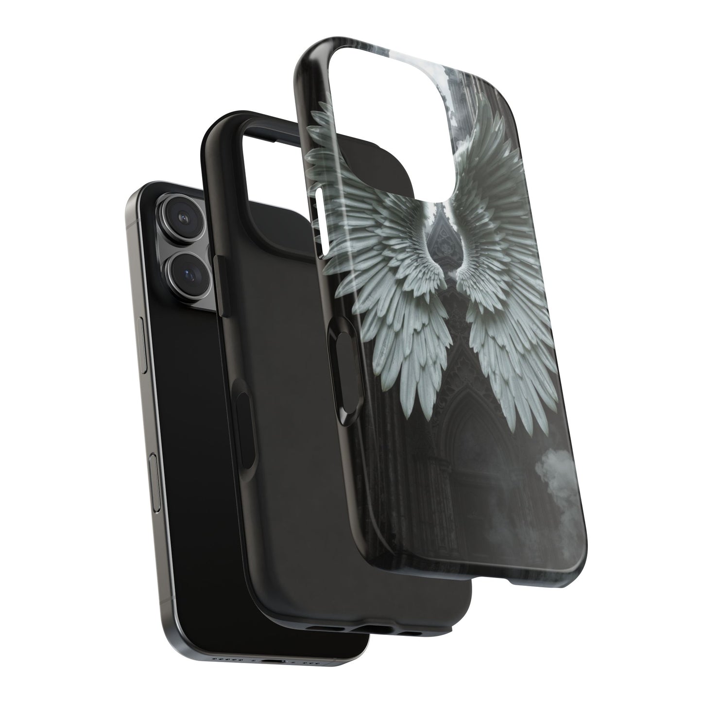 Angel Wings Tough Phone Case - Durable & Stylish Protection for Creatives