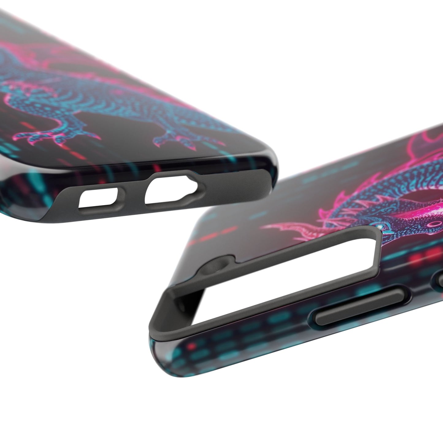 Electrifying Dragon Phone Case - Tough, Stylish Protection for Fantasy Lovers