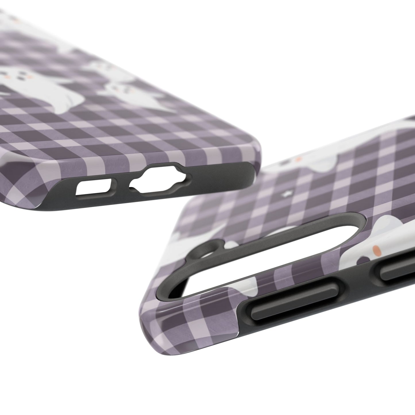 Cute Ghosts Tough Phone Case - Whimsical Halloween Design for Spooky Vibes