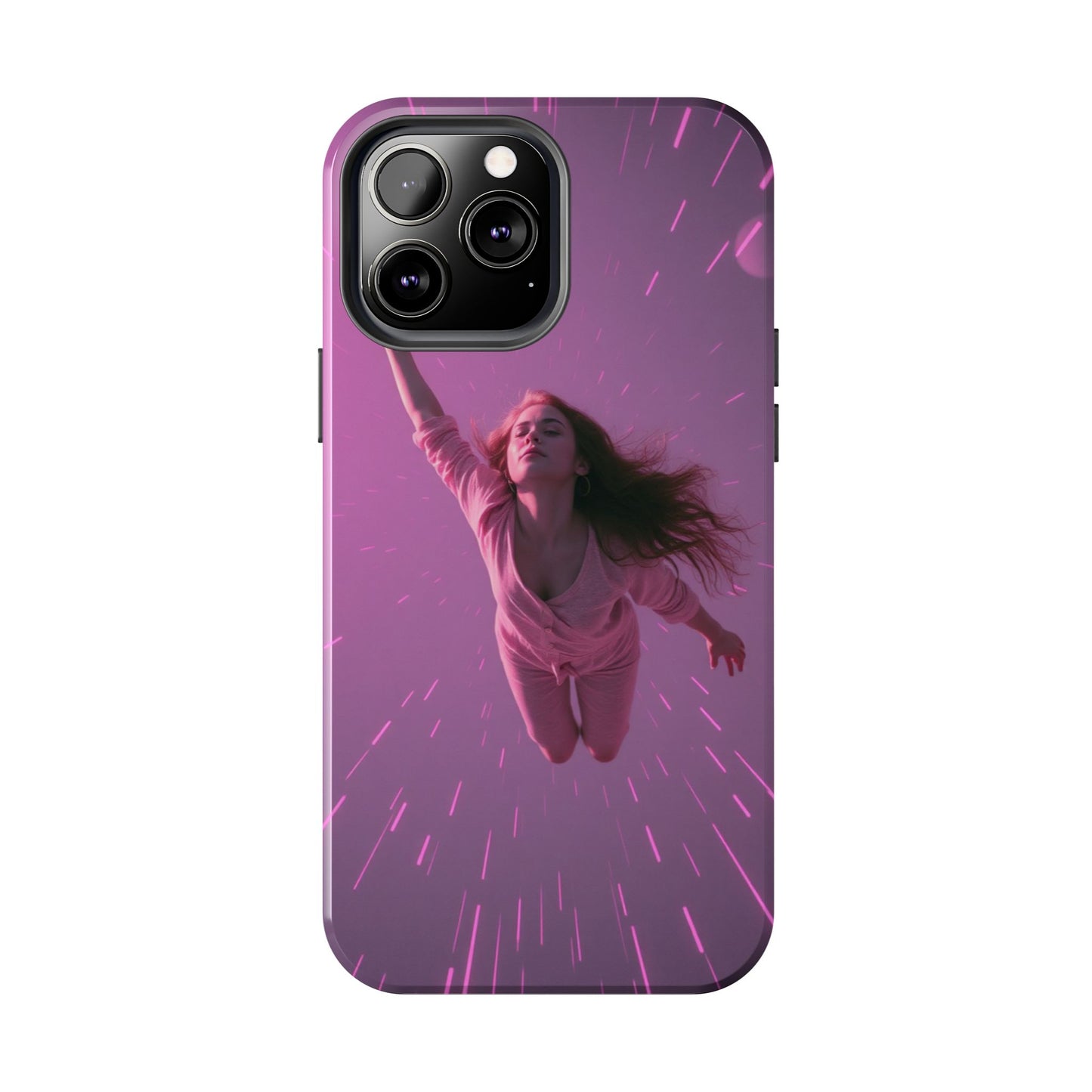 Inspirational Tough Phone Case - Cosmic Dreamer Design