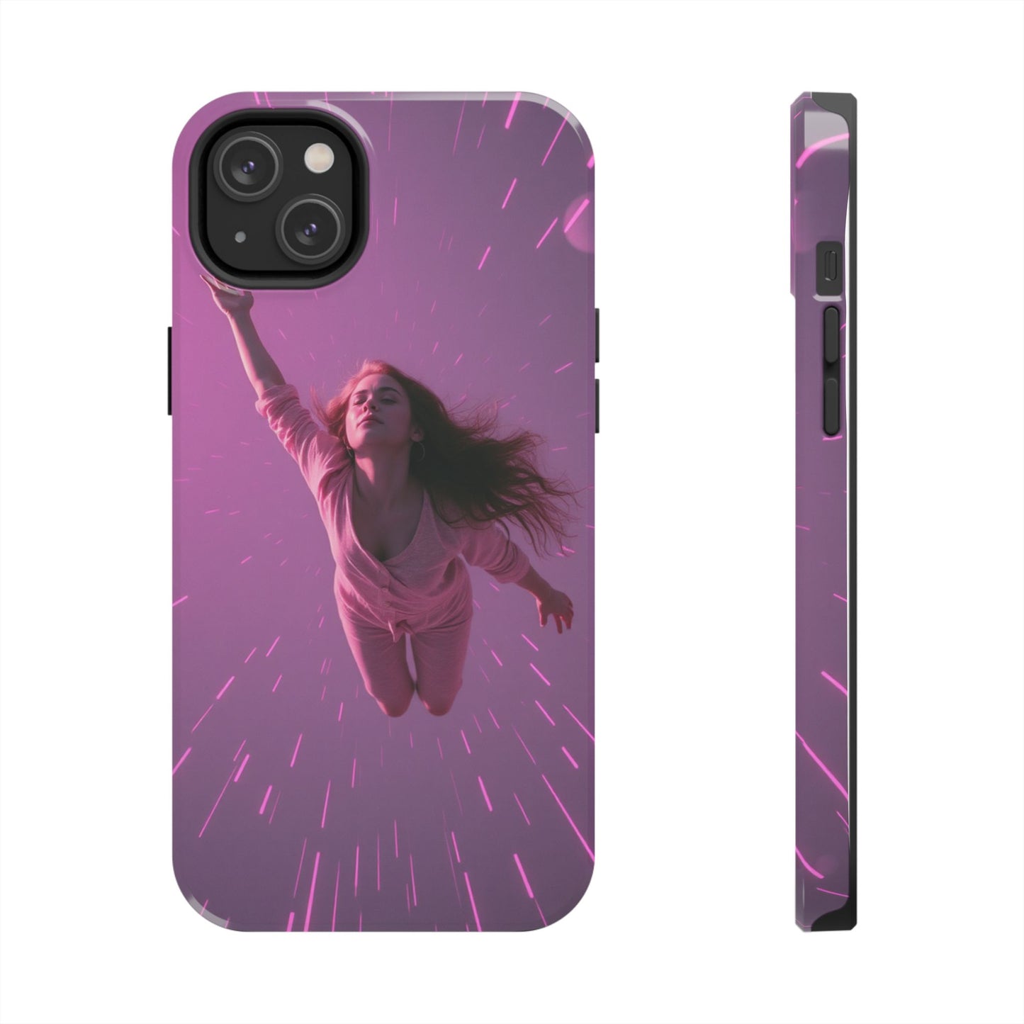 Inspirational Tough Phone Case - Cosmic Dreamer Design