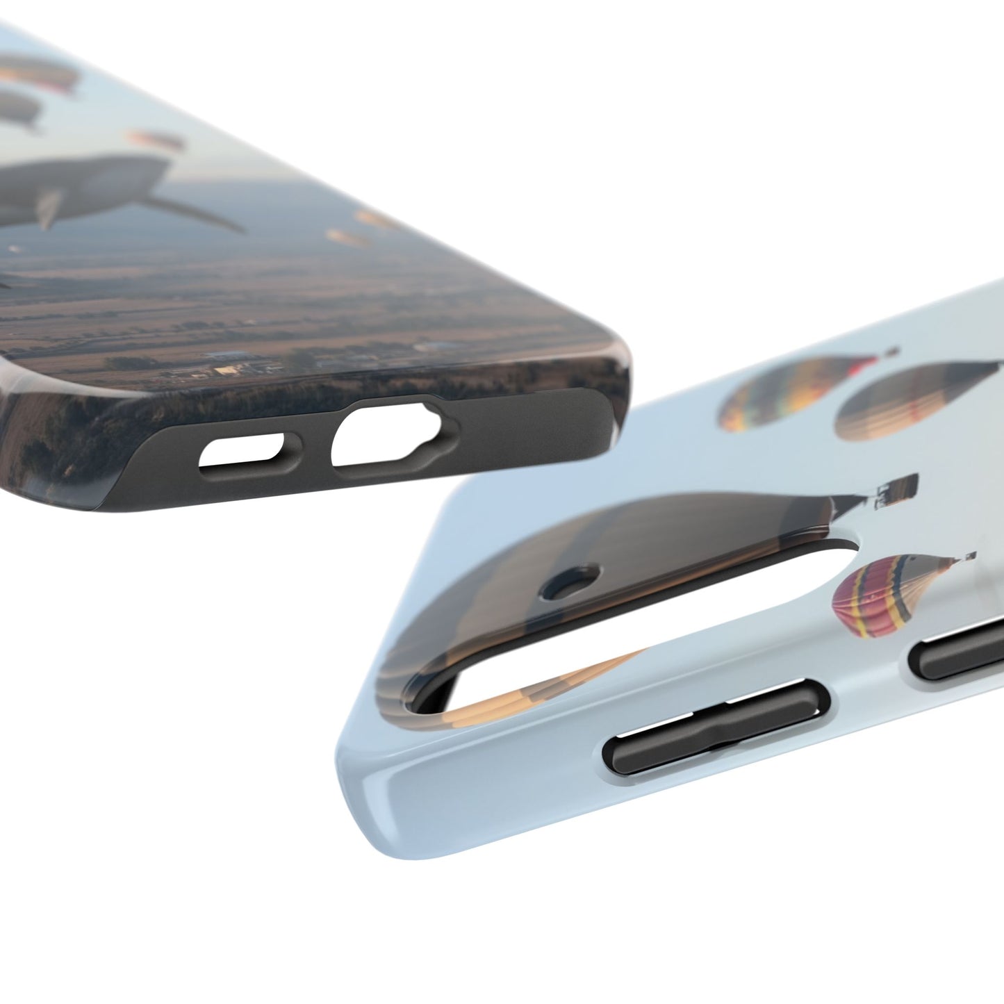 Whale Hot Air Balloon Tough Phone Case - Adventure & Nature Lovers