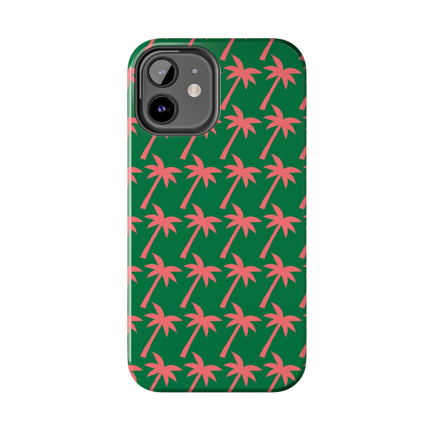 Tropical Palm Pattern for Beach Lovers - Tough Phone Case - for iPhone