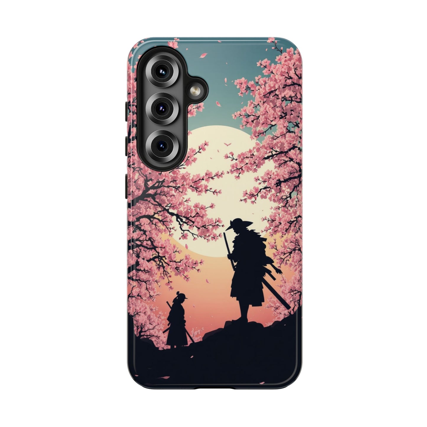 Cherry Blossom Samurai Tough Phone Case