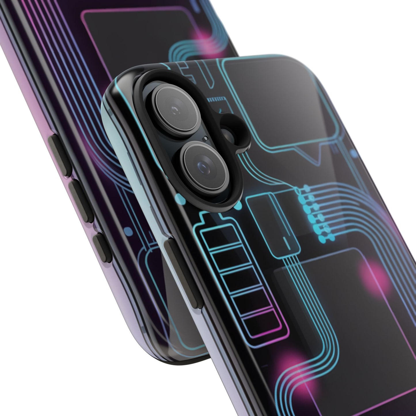 Cyberpunk Circuits Tough Phone Case