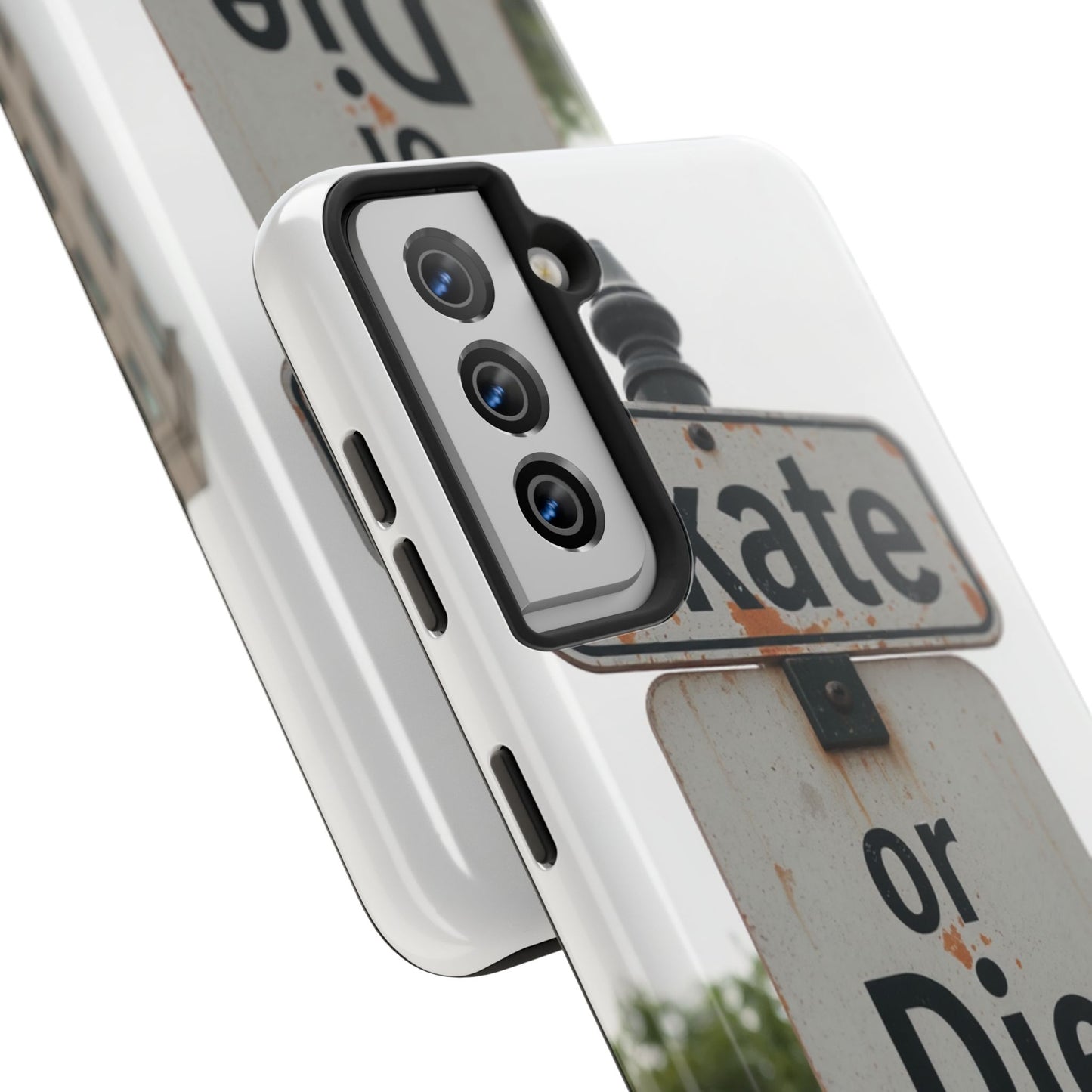 Skate or Die Tough Phone Case - Durable Protection for Skaters