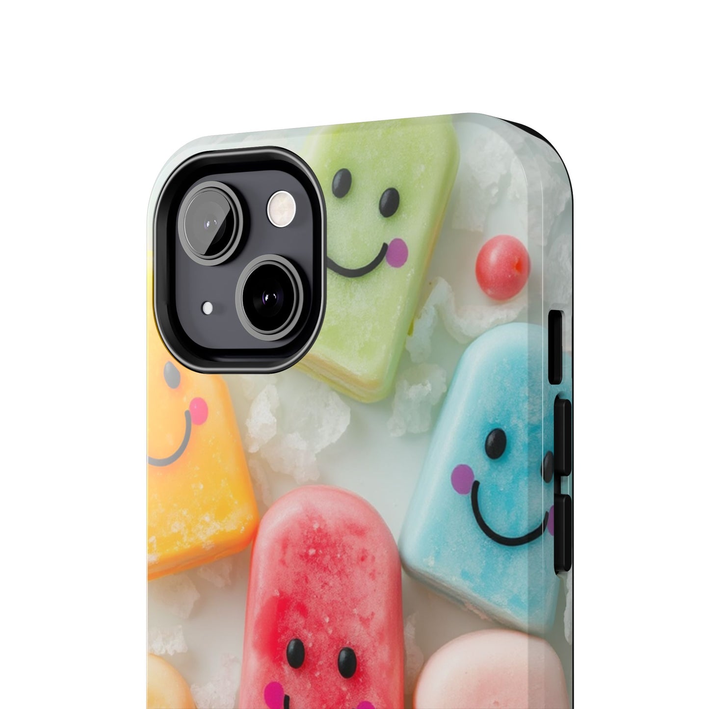 Cute Smile Popsicle Tough Phone Case - Fun Protection for Your Device