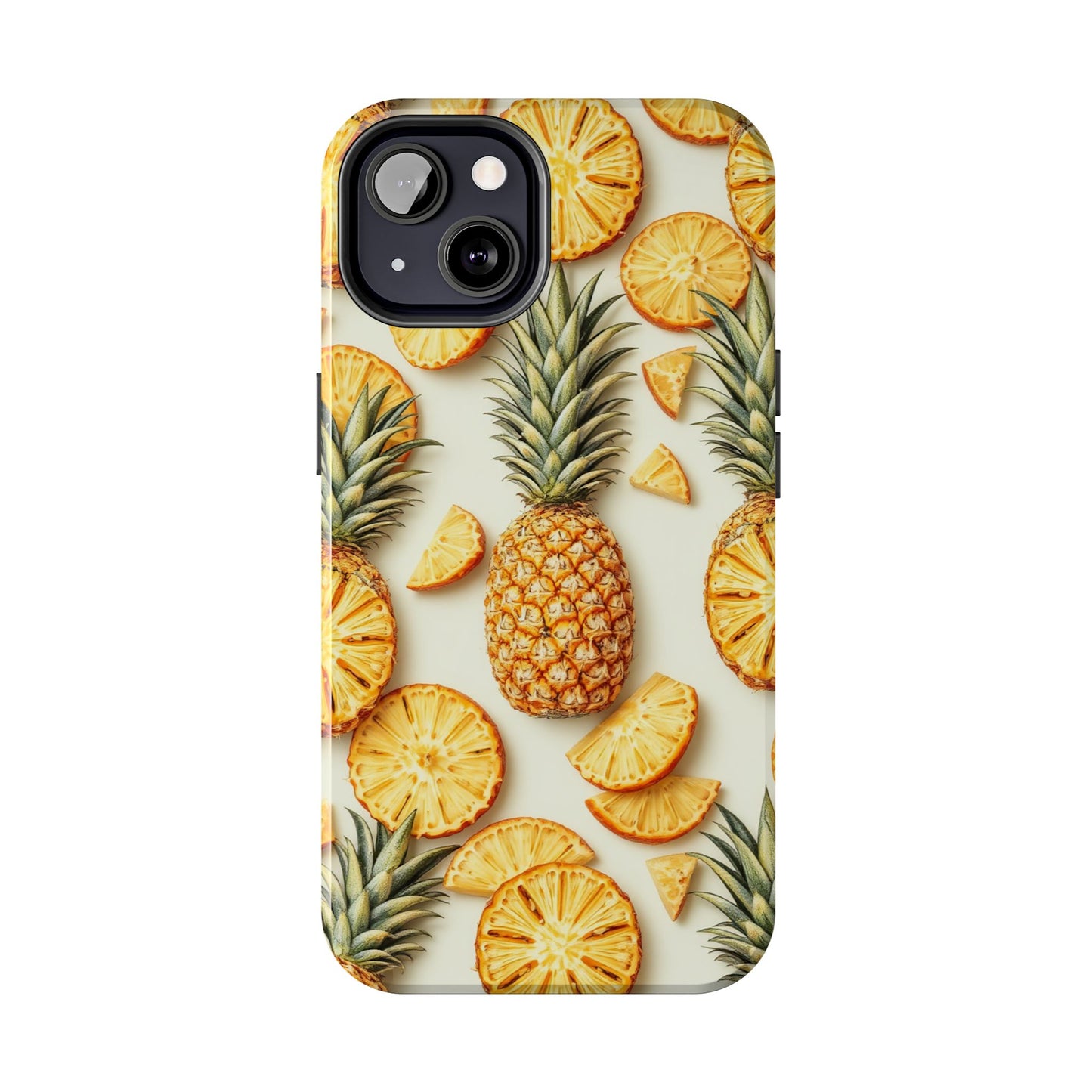 Tropical Pineapple Phone Case - Tough Phone Protector for Summer Vibes