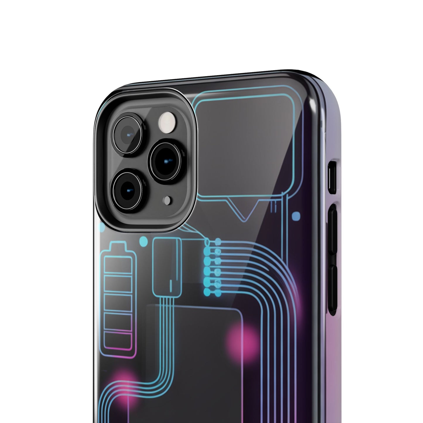 Cyberpunk Circuits Tough Phone Case