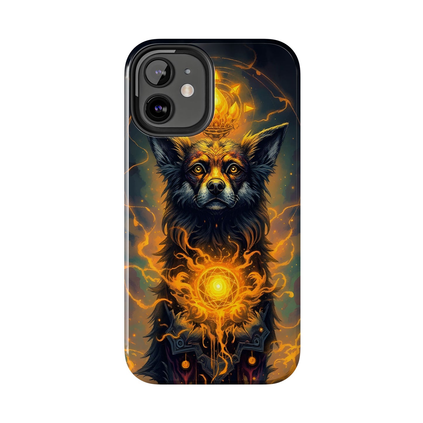 Mystical Dog of Light - Tough Phone Case - Durable Protection with Inspired Artwork - for iPhone