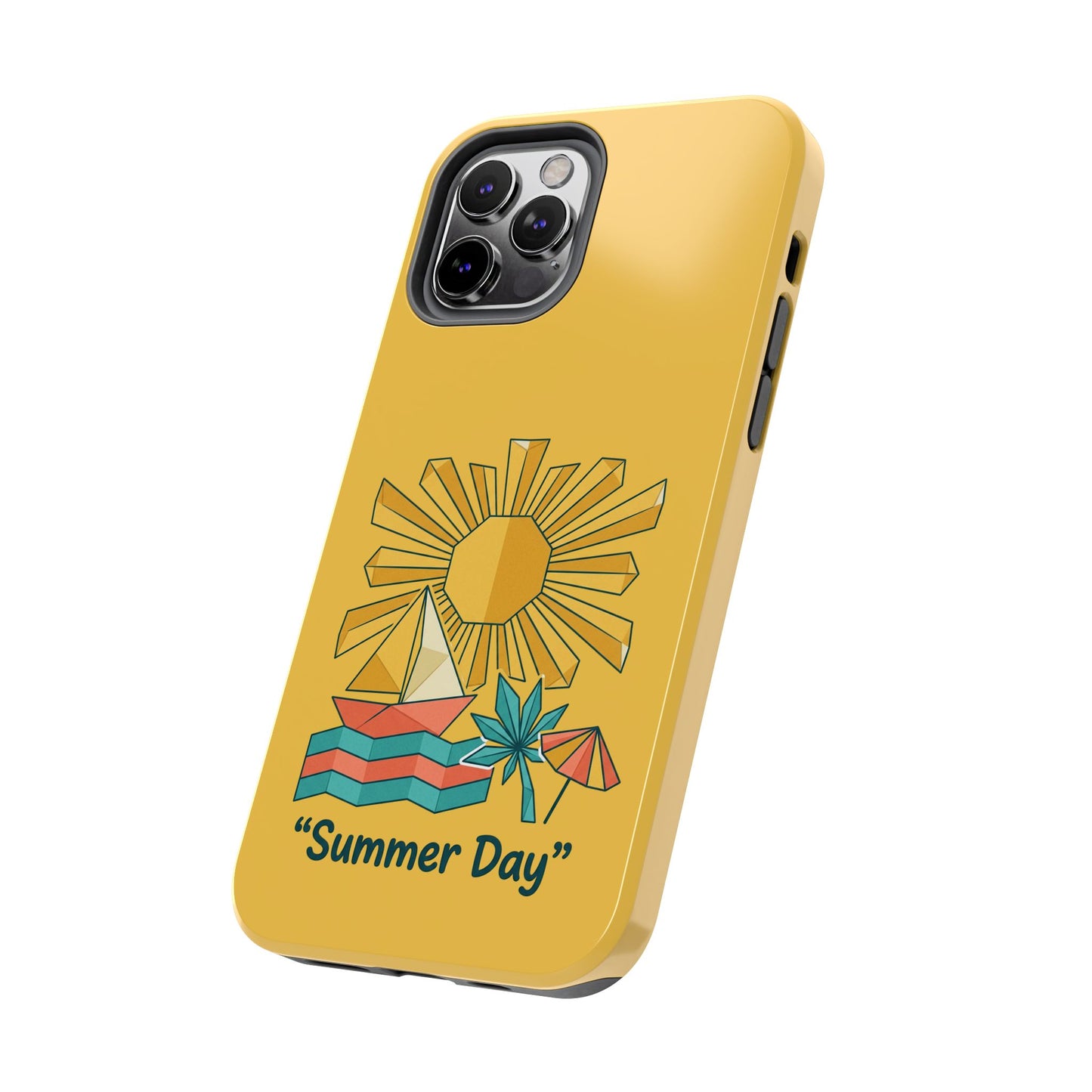 Summer Day Origami iPhone Case — Tough Protective Cover