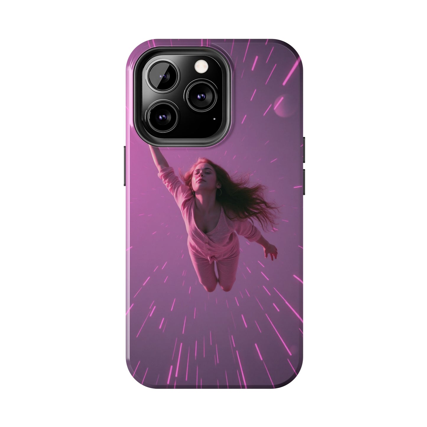 Inspirational Tough Phone Case - Cosmic Dreamer Design