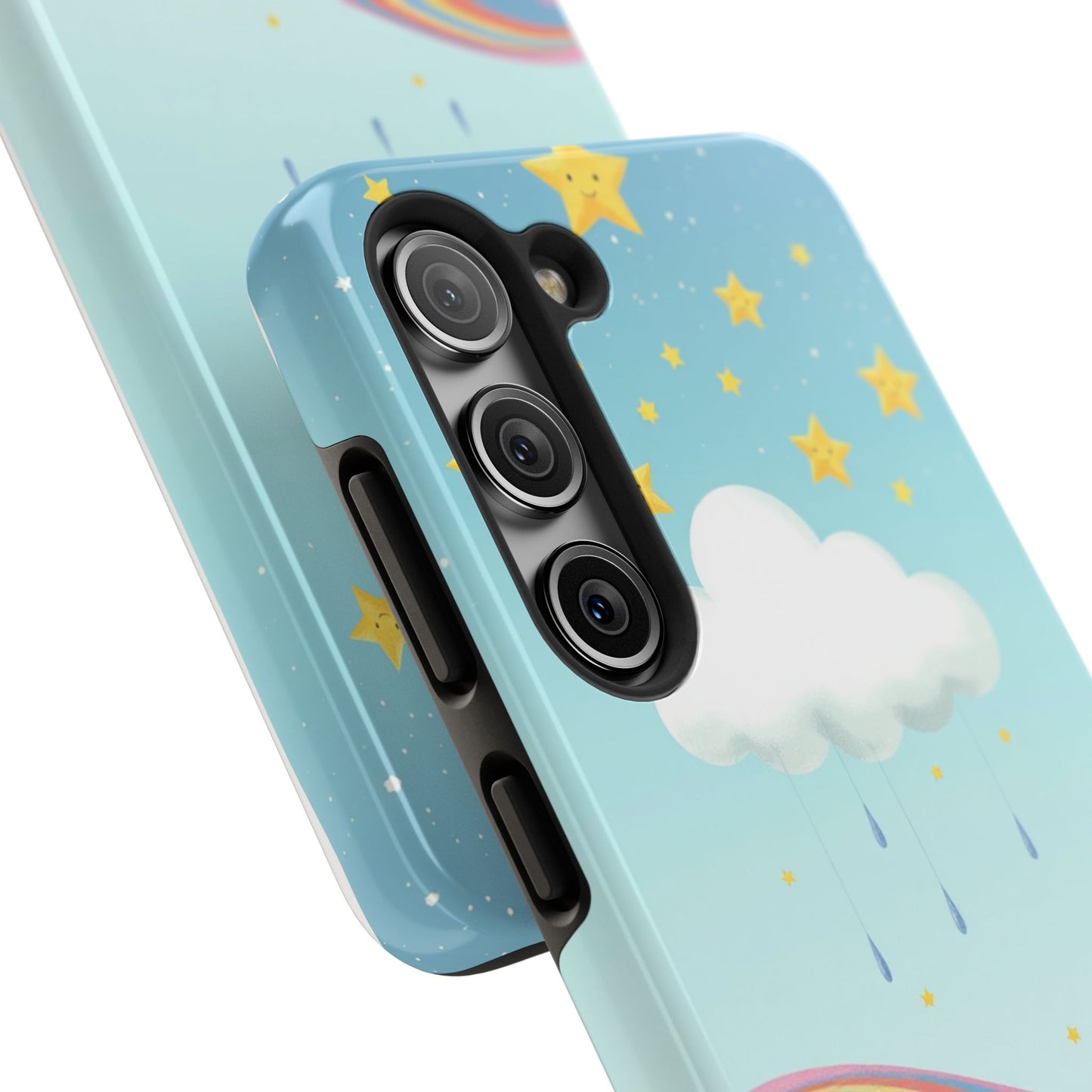 Colorful Rainbow Phone Case - Durable Tough Design for Adventurers