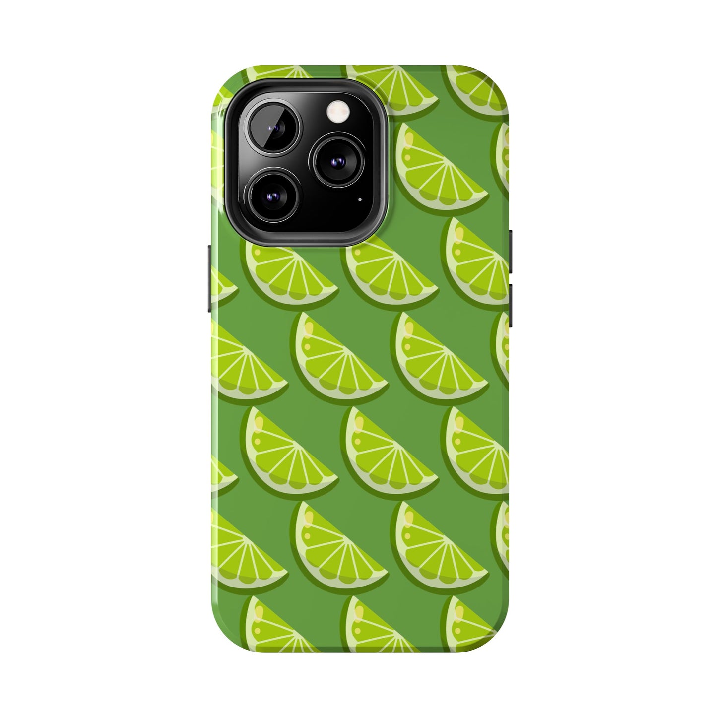 Lime Slice Tough Phone Case - Green Party - for iPhone