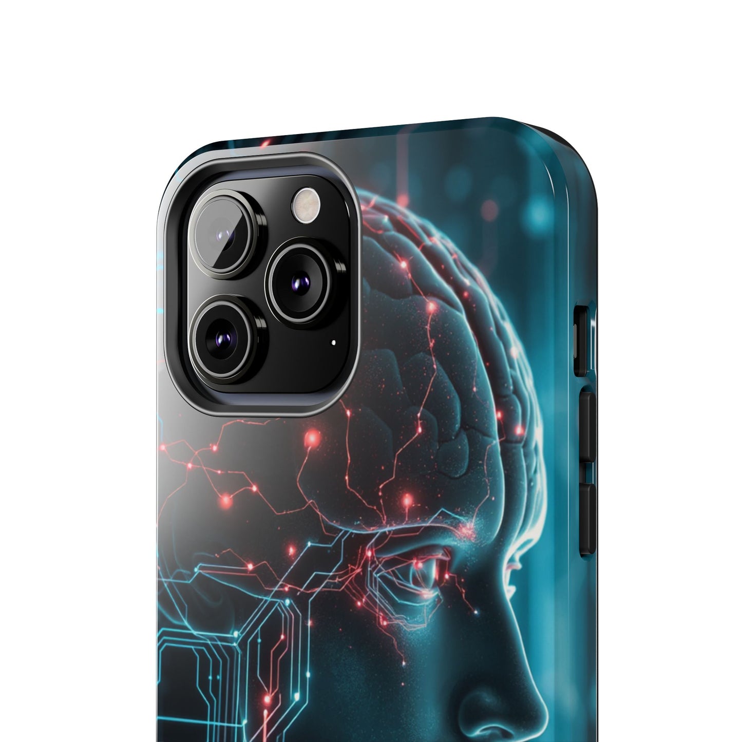 Futuristic Brain Design Tough Phone Case