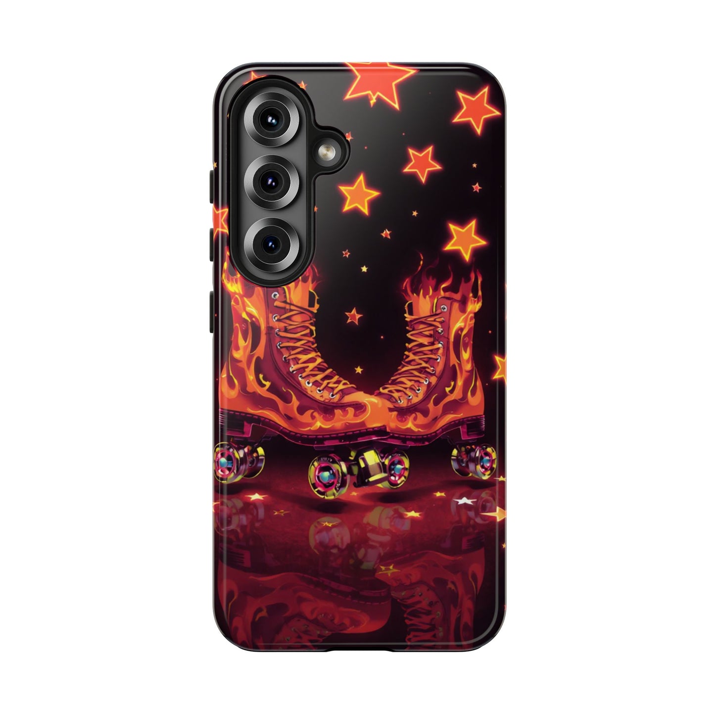 Retro Roller Skates Tough Phone Case - Stylish & Durable