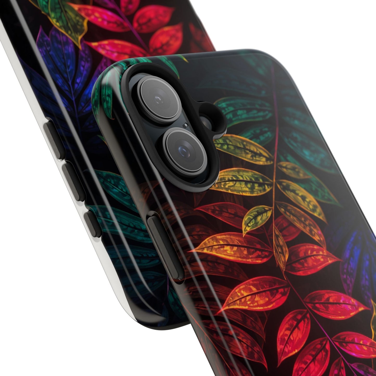 Vibrant Tropical Leaf Tough Phone Case