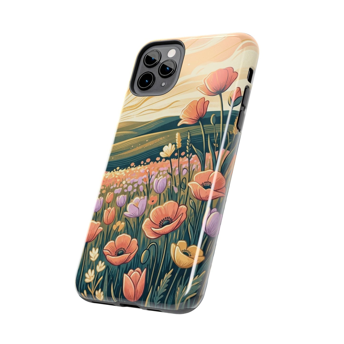 Floral Sunrise iPhone Case — Land of Flowers Design