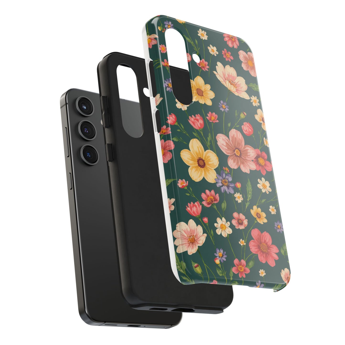 Vintage Spring Flowers Tough Phone Case - Durable Protection for iPhone