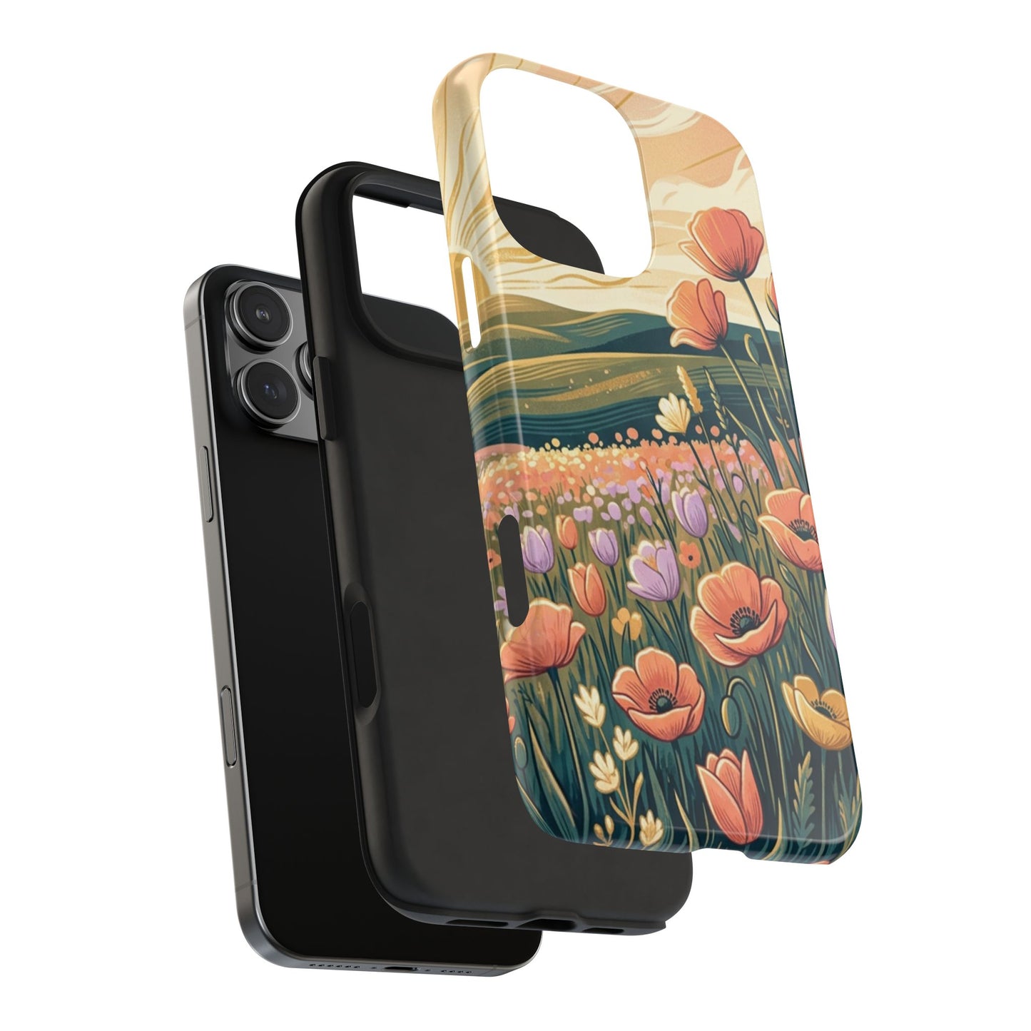 Floral Sunrise iPhone Case — Land of Flowers Design