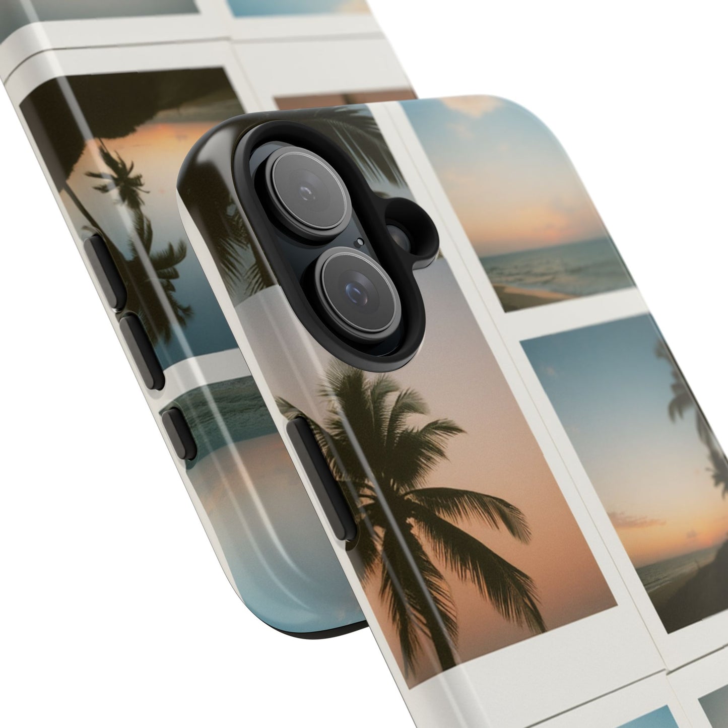 Tropical Sunset Tough Phone Case - Beach Vibes for Summer Adventures