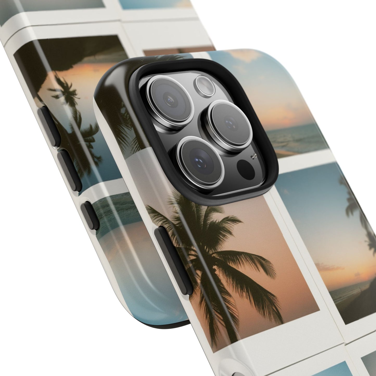 Tropical Sunset Tough Phone Case - Beach Vibes for Summer Adventures
