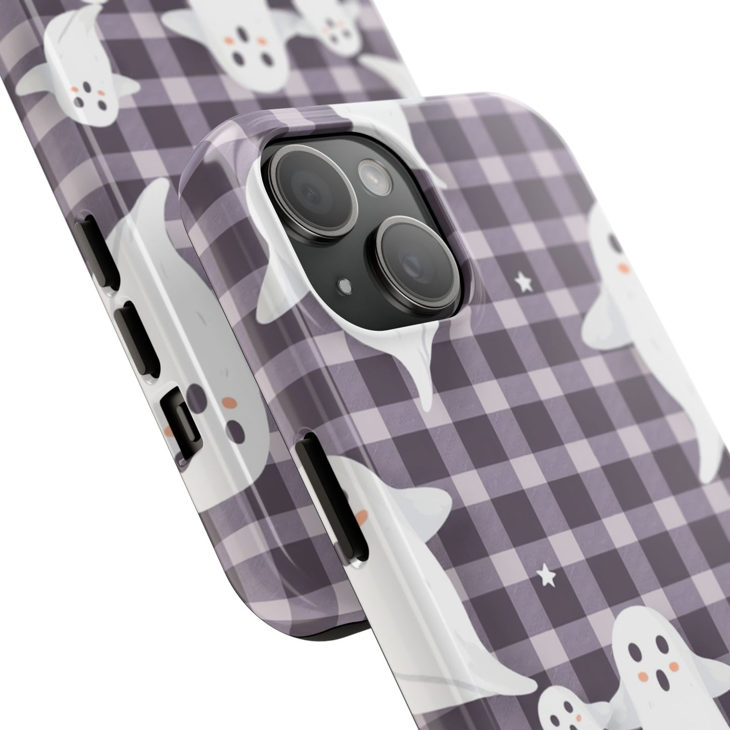 Cute Ghosts Tough Phone Case - Whimsical Halloween Design for Spooky Vibes