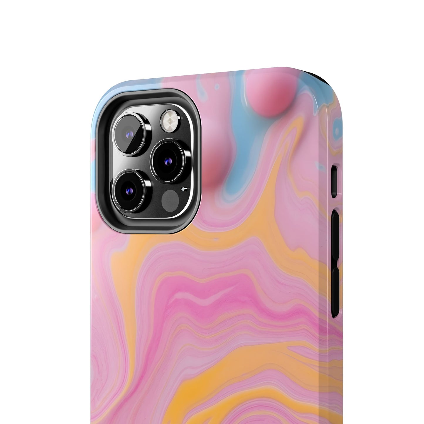 Liquid Candy Abstract Tough Phone Case - Durable Protection with Artistic Design - for iPhone