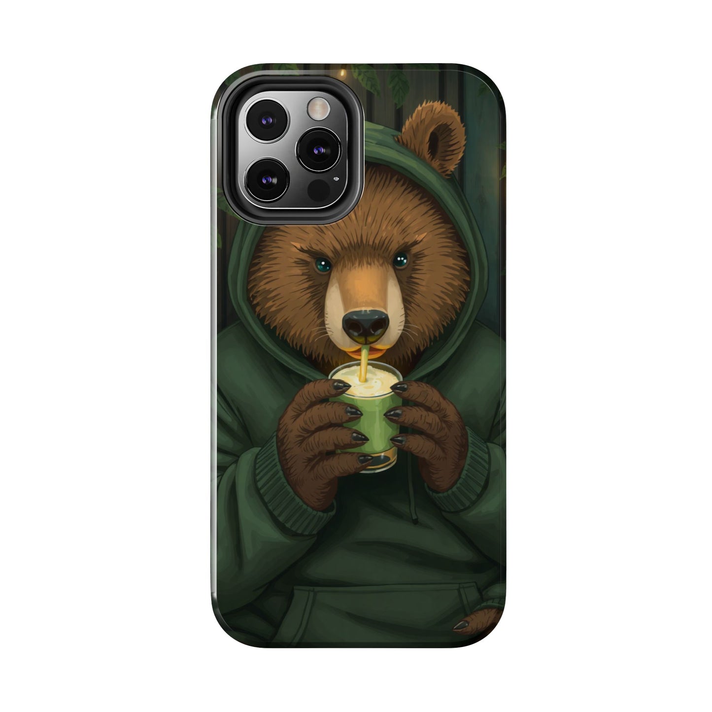 Cute Bear Phone Case – Tough and Stylish Protection for Animal Lovers