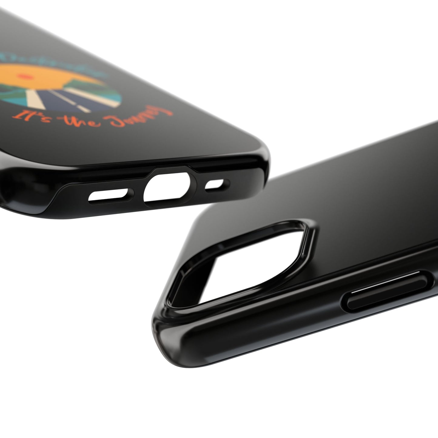 Adventure Quote Phone Case - 'It's Not the Destination, It's the Journey' - for iPhone