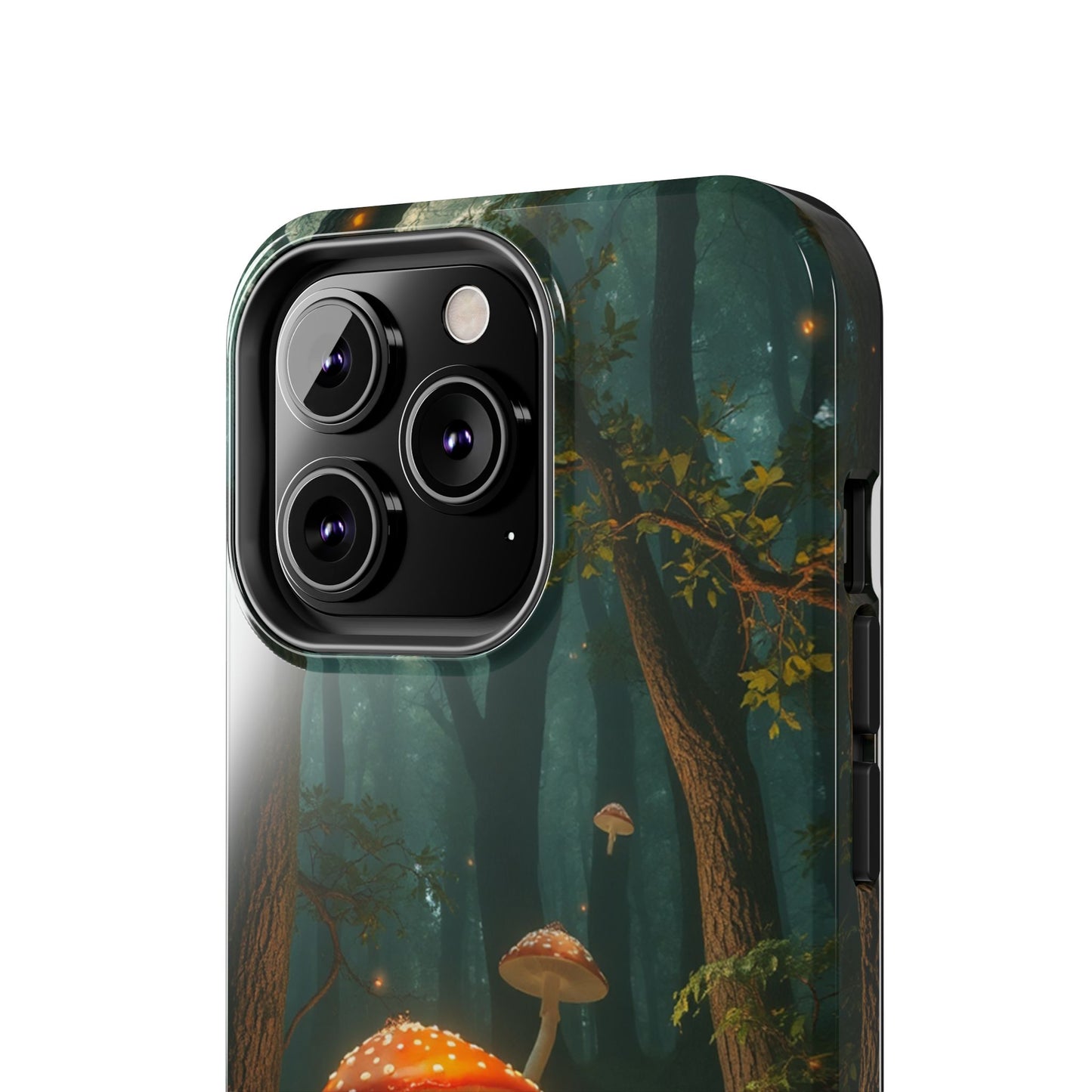 Whimsical Mushroom Tough Phone Case - Forest Fantasy Design