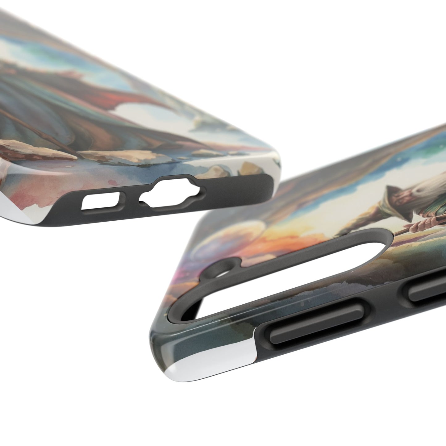 Magical Wizard Phone Case - Tough, Durable Phone Cover for Fantasy Lovers, Geek Gift, Unique Design, Celestial Phone Accessory