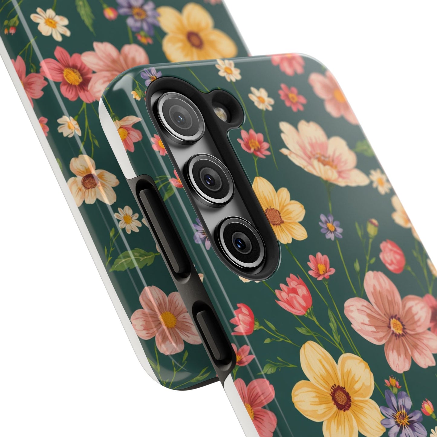 Vintage Spring Flowers Tough Phone Case - Durable Protection for iPhone