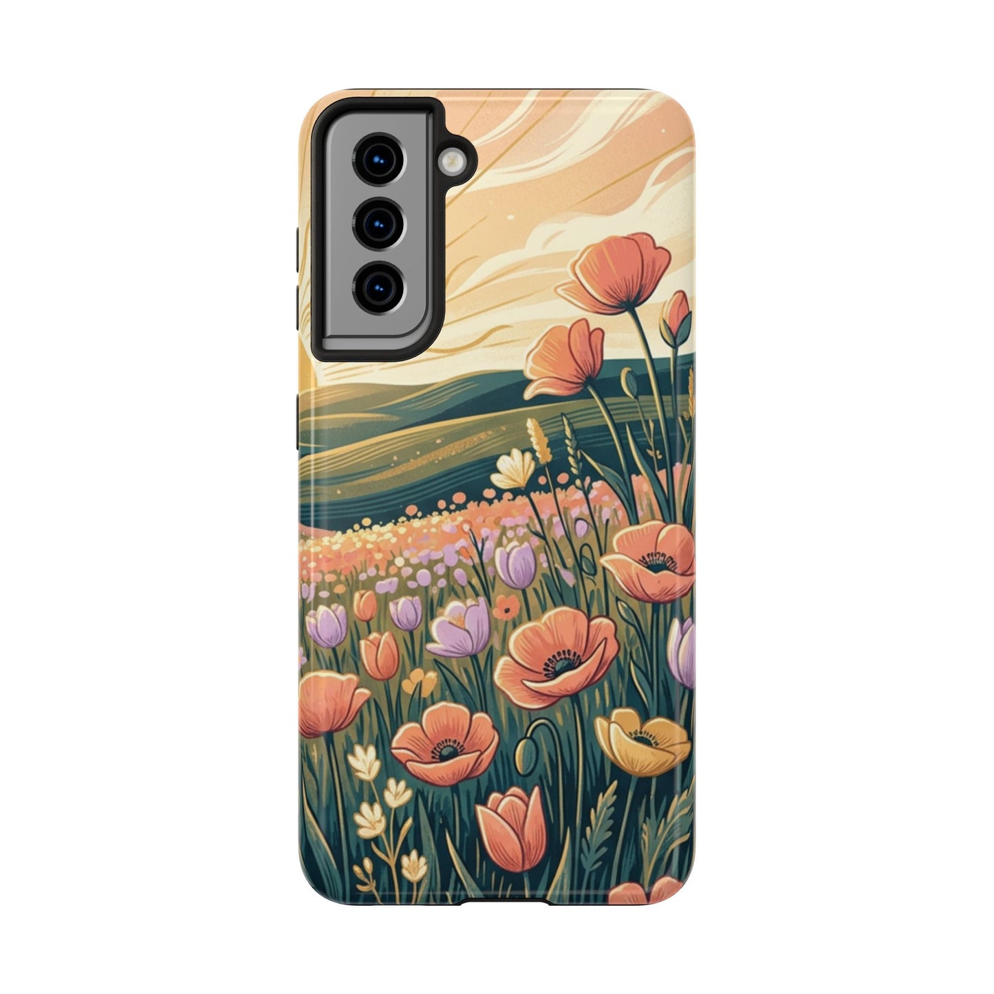 Floral Sunrise iPhone Case — Land of Flowers Design