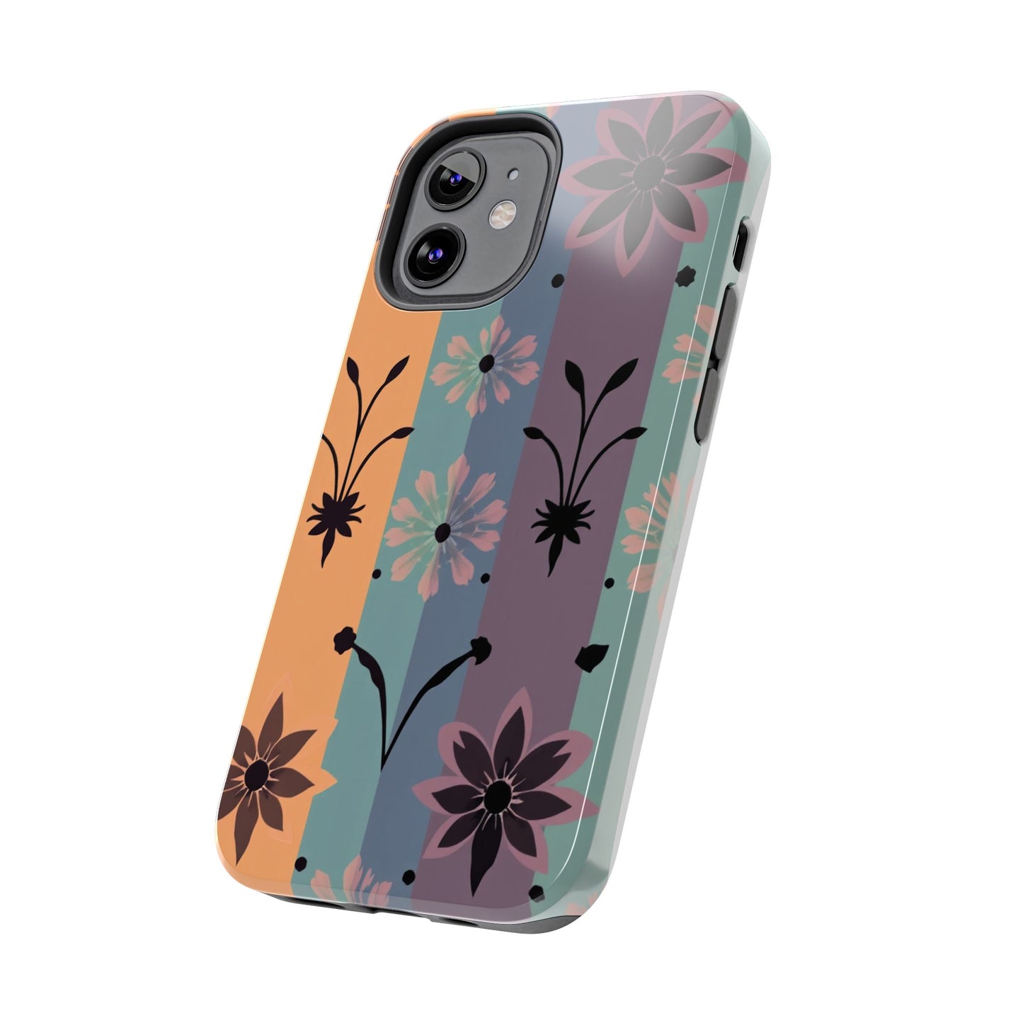 Boho Floral Tough Phone Cases - Durable & Stylish Protection - for iPhone