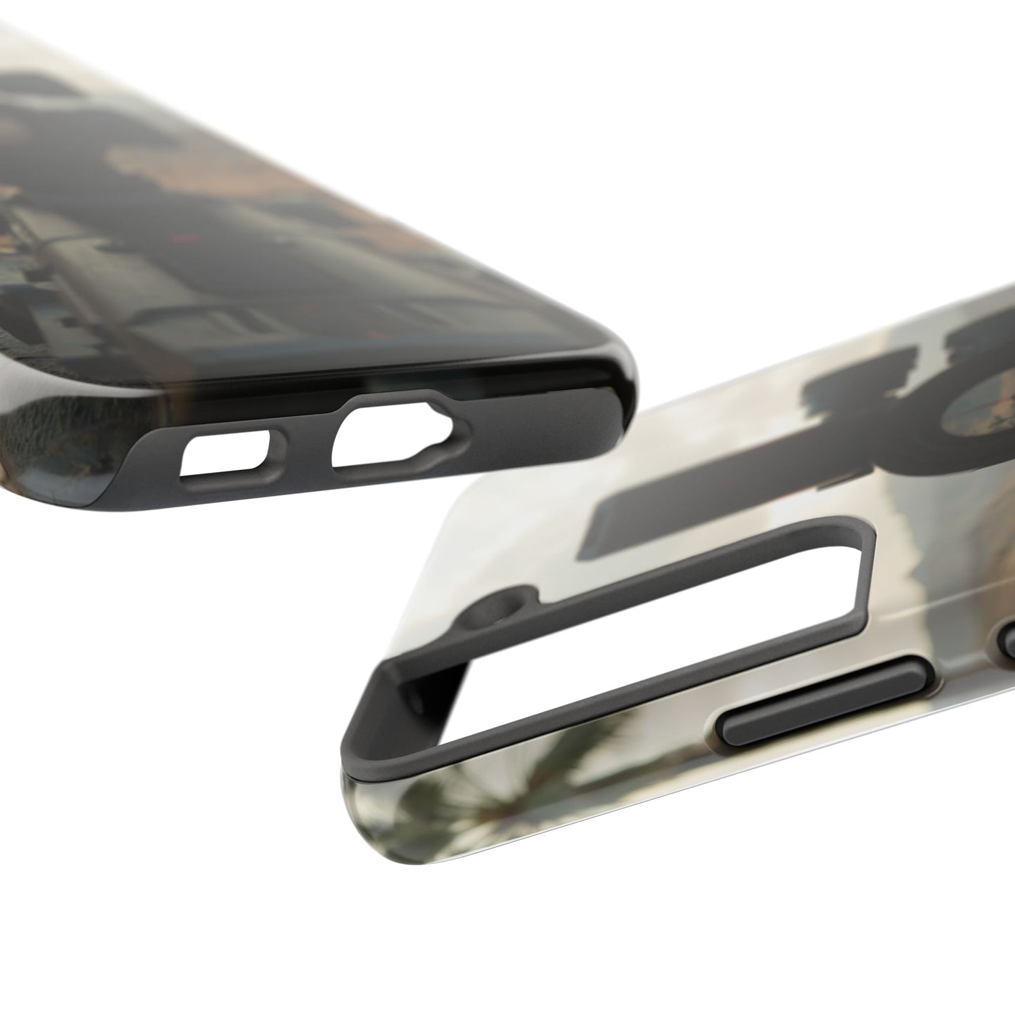 Tough Phone Case with Sniper Scope Design - Durable & Stylish Protection for Outdoors Enthusiasts