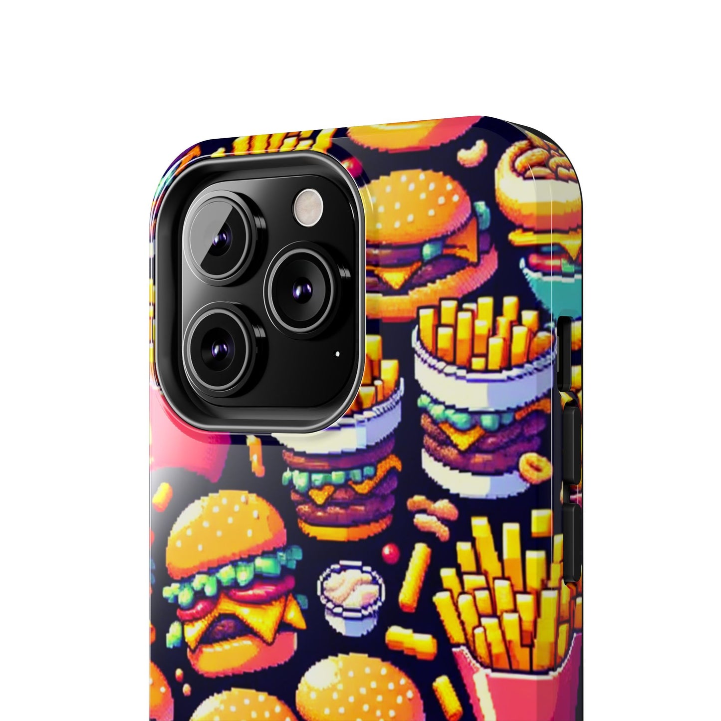 Retro Fast Food Phone Case - Tough and Durable - for iPhone