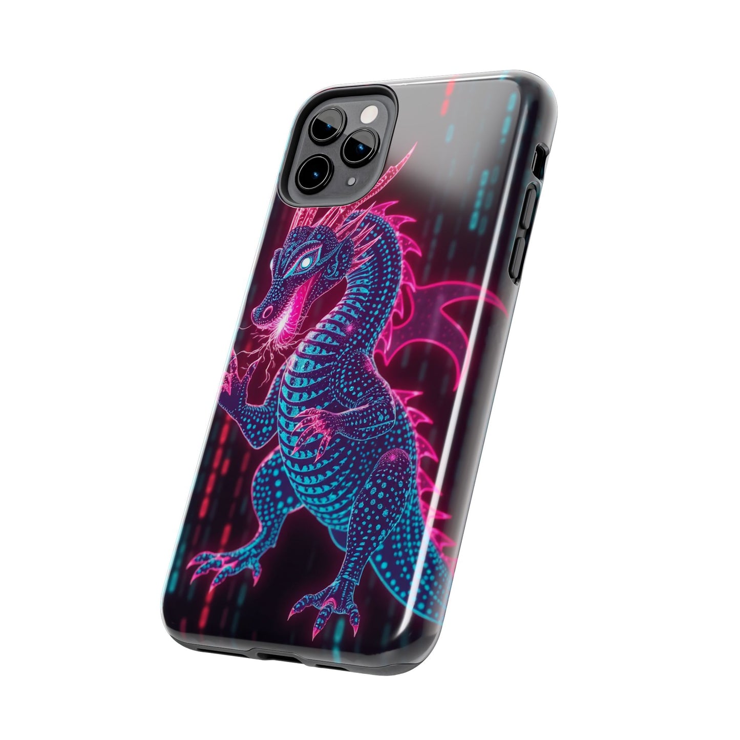 Electrifying Dragon Phone Case - Tough, Stylish Protection for Fantasy Lovers