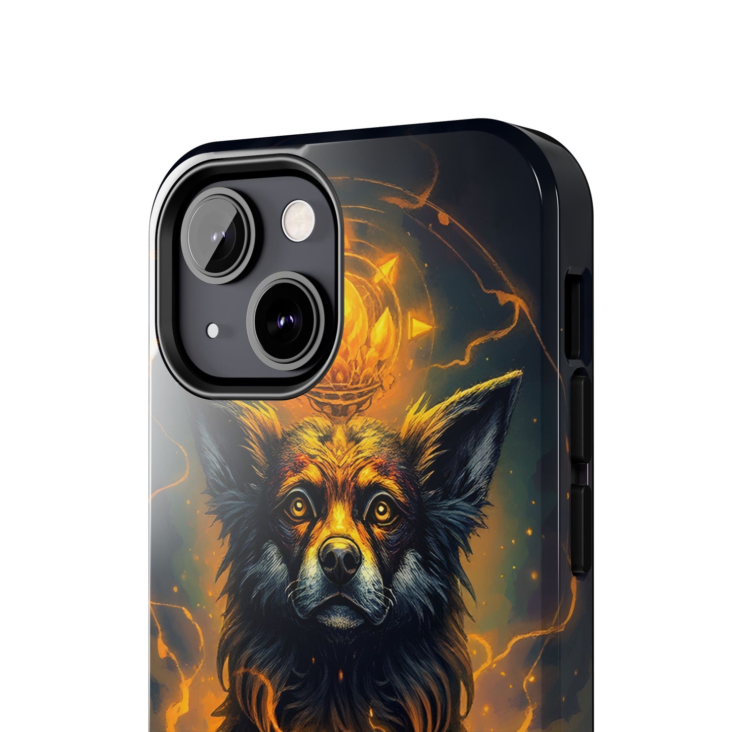 Mystical Dog of Light - Tough Phone Case - Durable Protection with Inspired Artwork - for iPhone