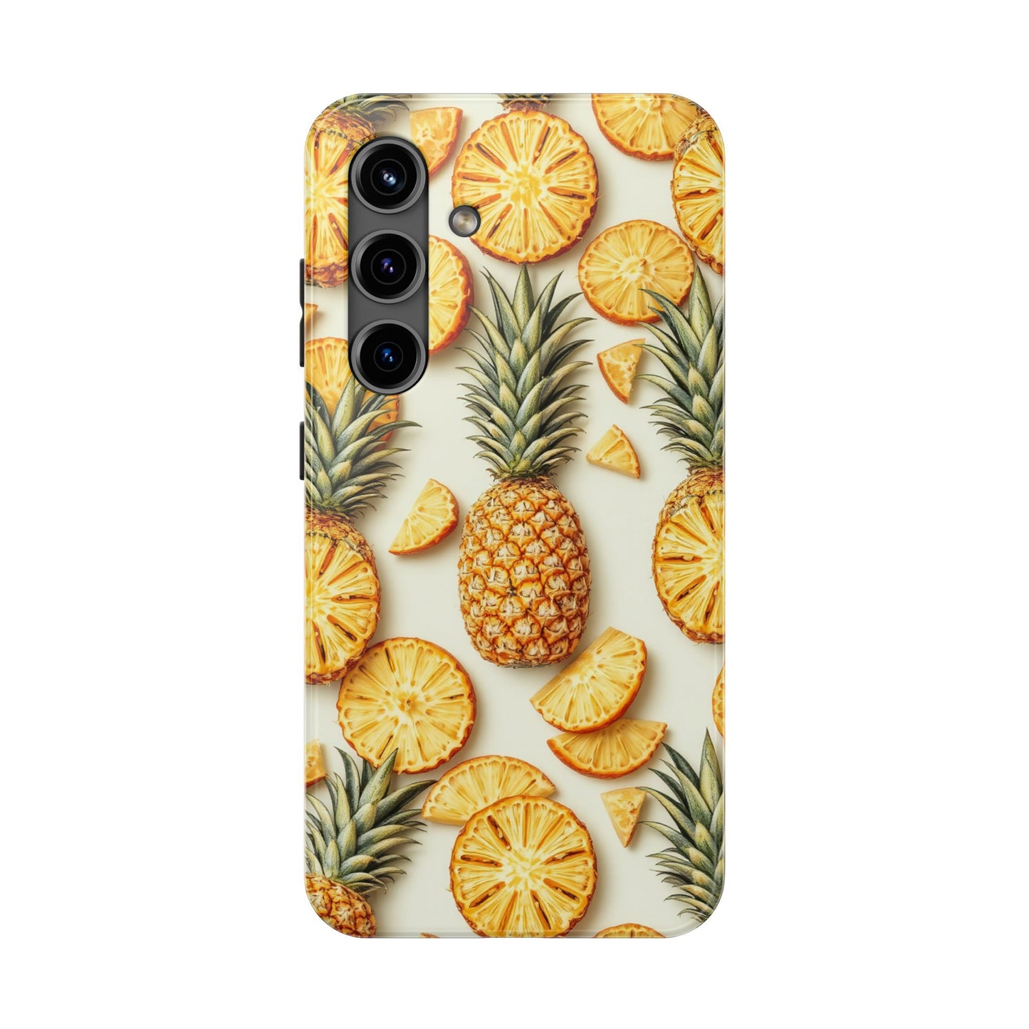 Tropical Pineapple Phone Case - Tough Phone Protector for Summer Vibes