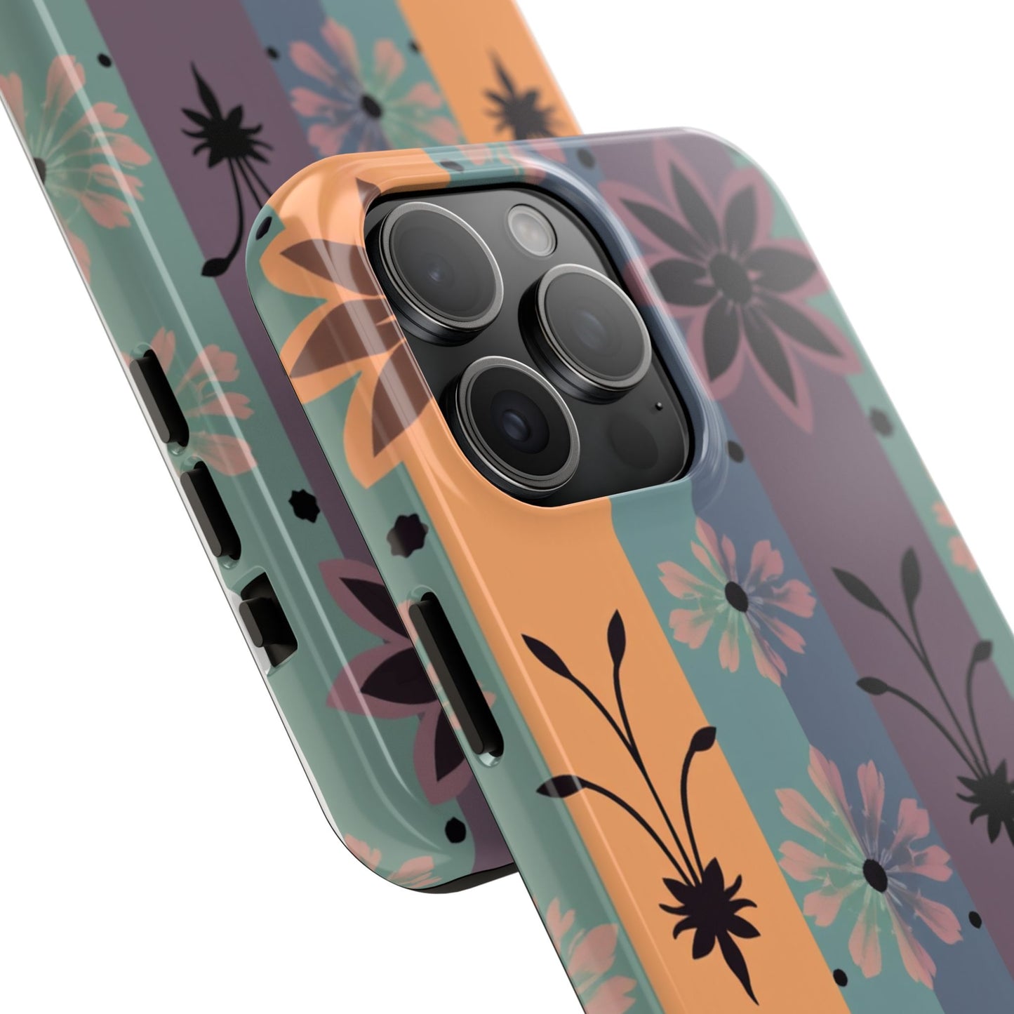 Boho Floral Tough Phone Cases - Durable & Stylish Protection - for iPhone