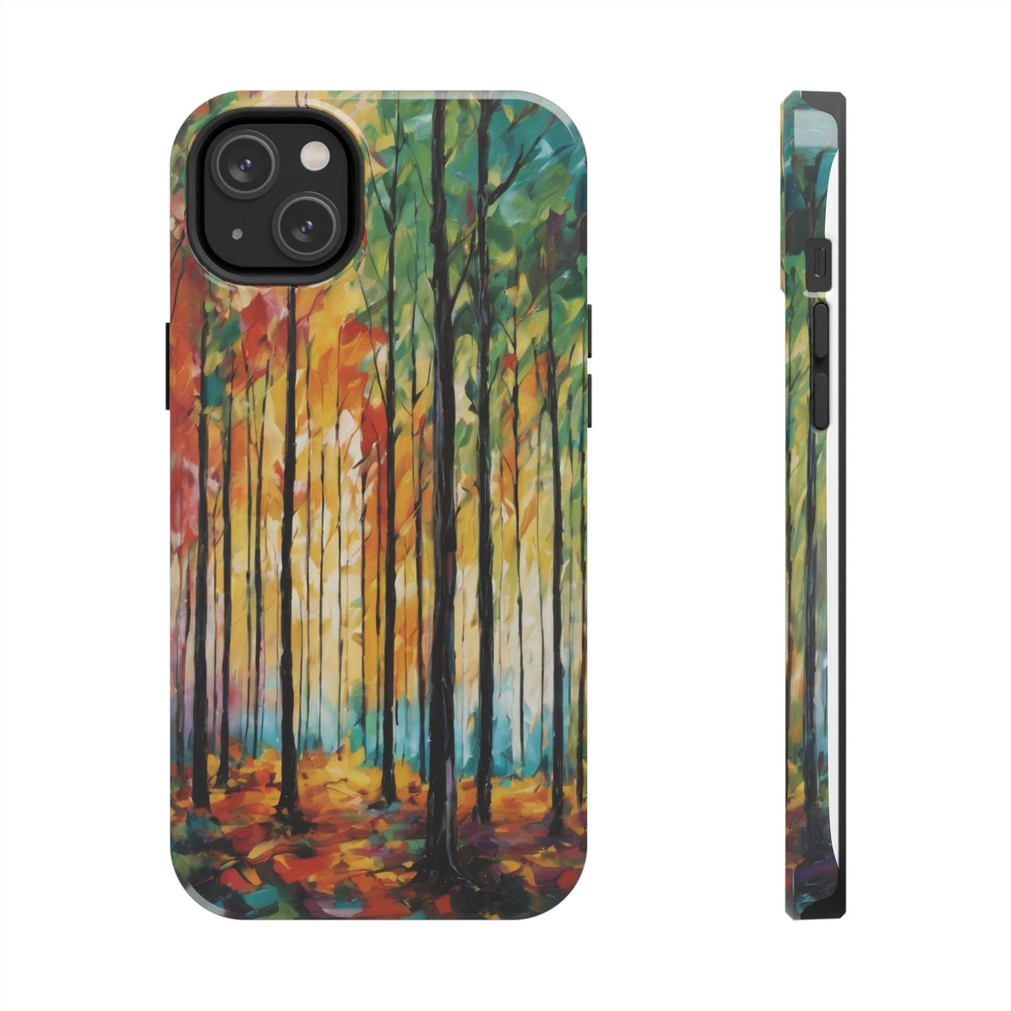 Autumn Forest Tough Phone Case - Colorful Nature Design - for iPhone