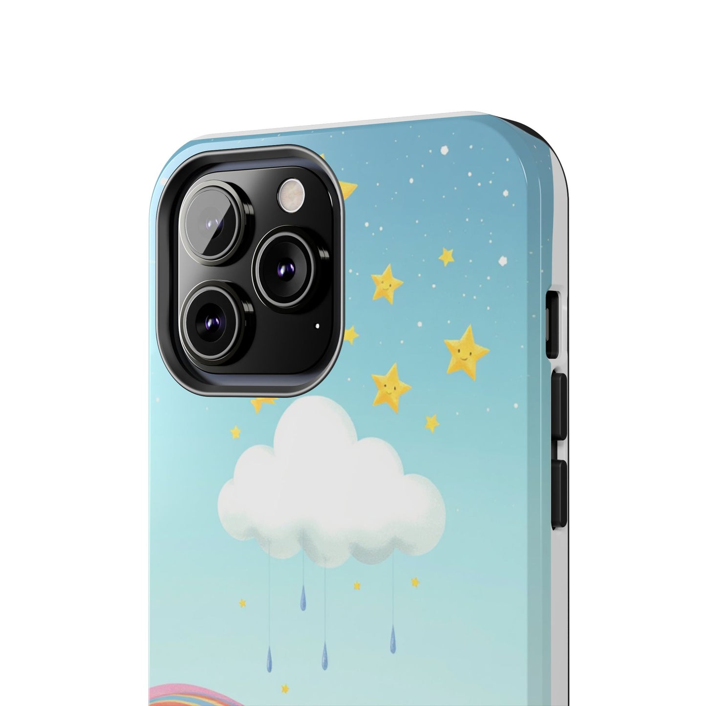 Colorful Rainbow Phone Case - Durable Tough Design for Adventurers